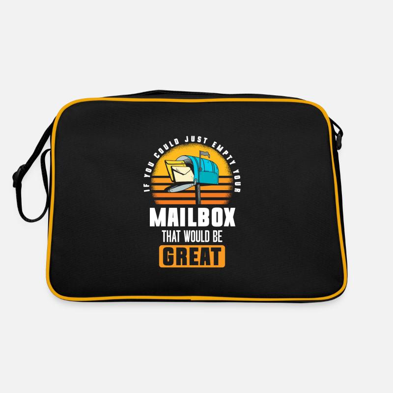 Post Deliverer Parcel Courier Service Retro Bag