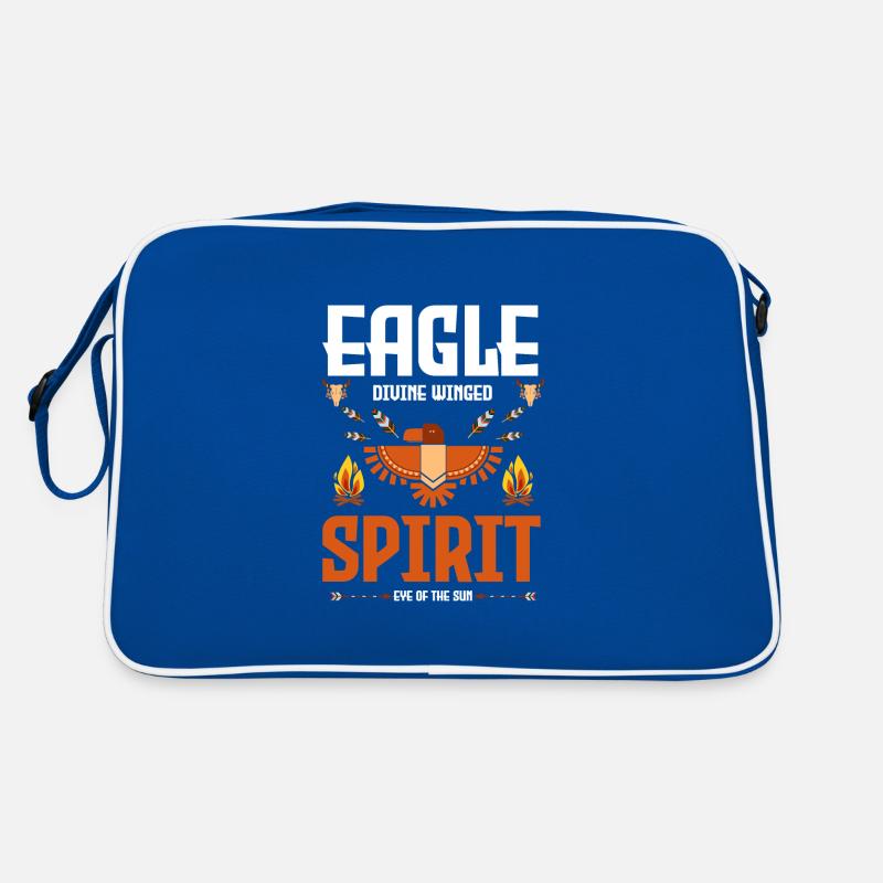 Indian Ritual Feather Eagle Retro Bag