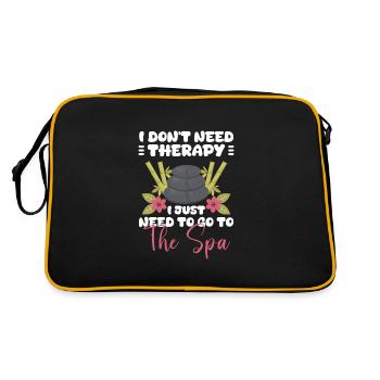 Relaxation Relax Holiday Yoga - Retro Bag - black/gold - Back
