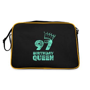 Age 97 - Retro Bag - black/gold - Back