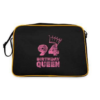 Birthday 94 - Retro Bag - black/gold - Back