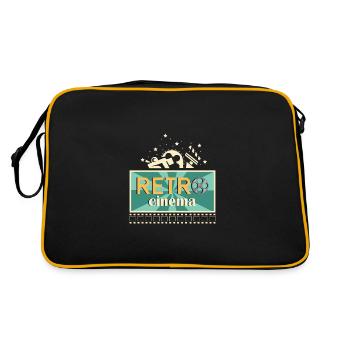 Cinéma rétro. Intellectuel. Poison - Sac Retro - noir/or - Dos