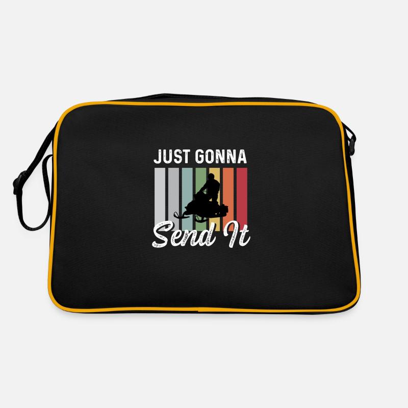 Werde es schicken Arbeiter Gift Retro Tasche