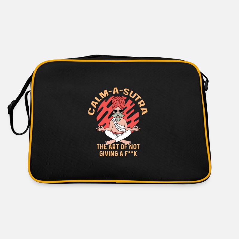 Quiet-a-sutra Quiet Person Gift Retro Bag
