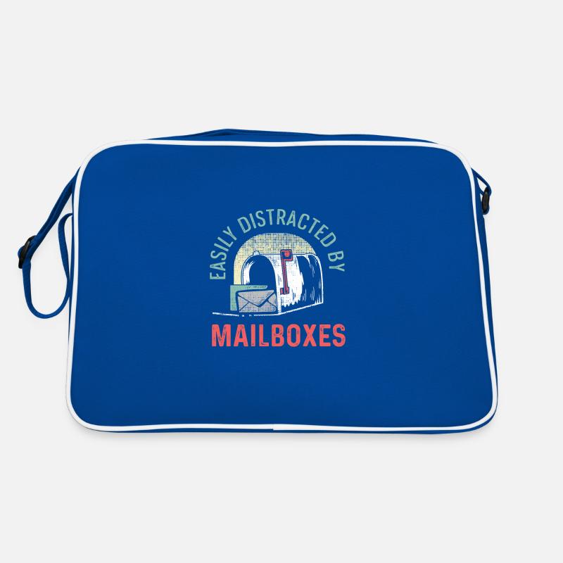 Distracted by mailboxes Committed worker Ges Retro Bag