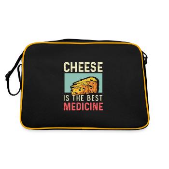 Best Medicine Kitchen Staff Gift - Retro Bag - black/gold - Back