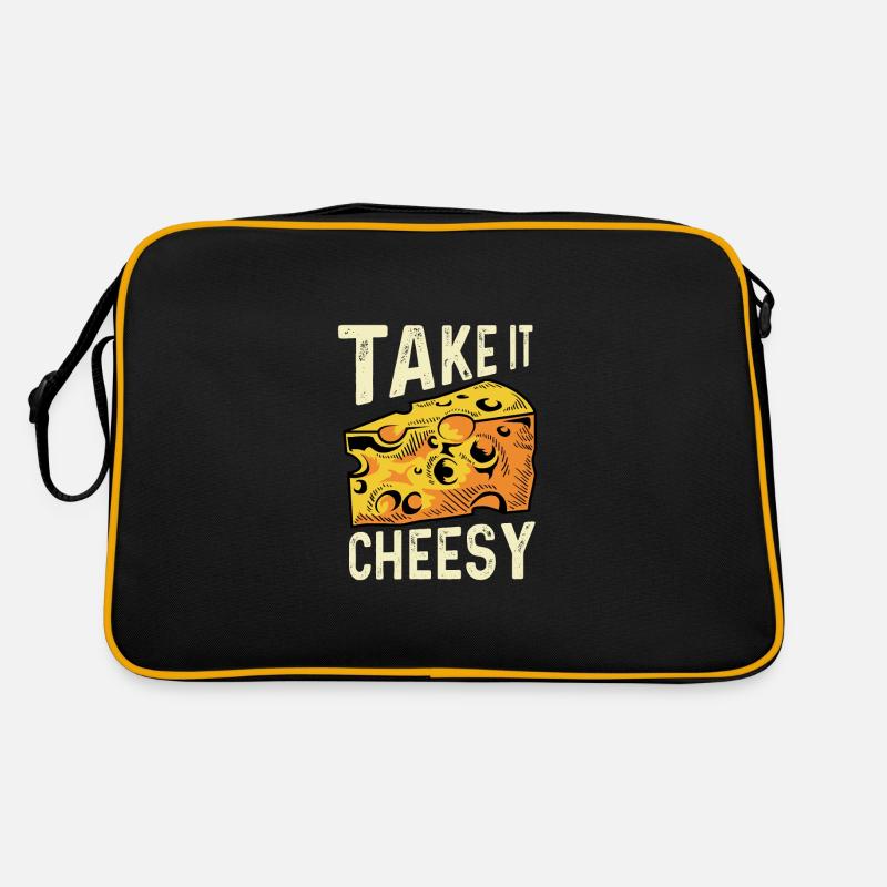 Nimm es kitschig Koch Geschenk Retro Tasche