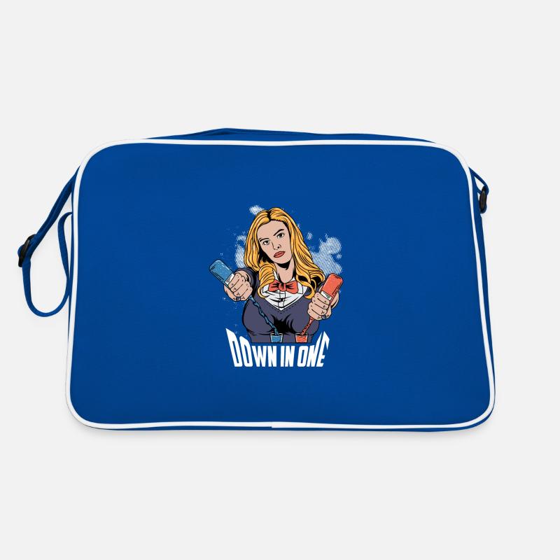 Down in a Cool Bartender Gift Retro Bag