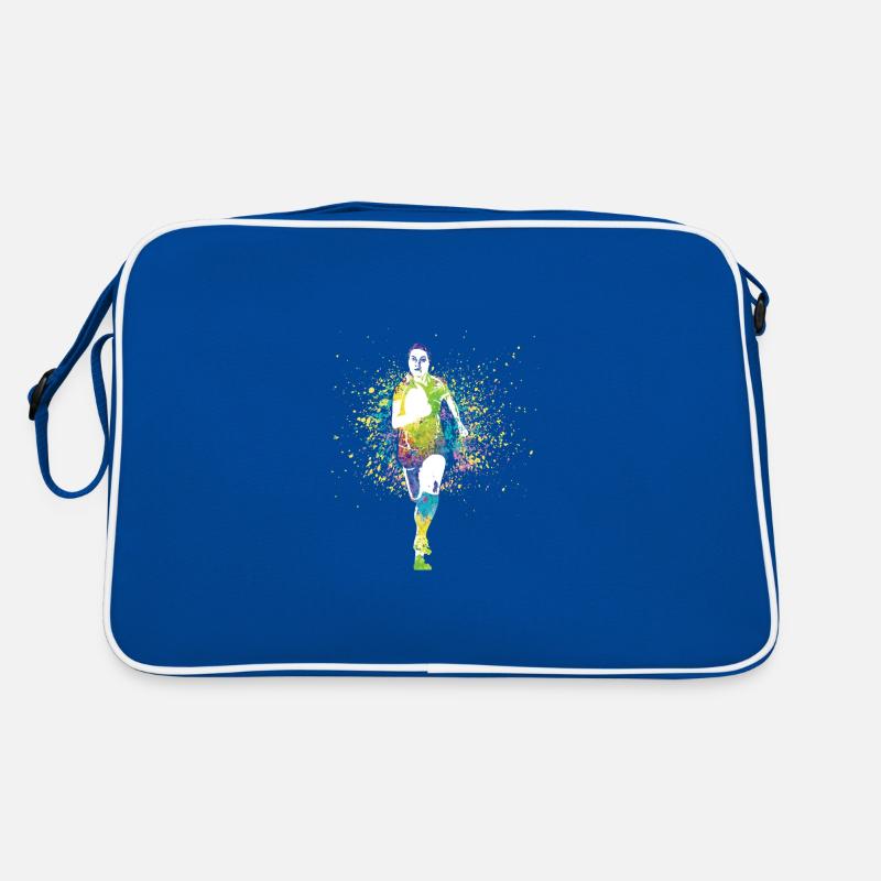 Joueuses de rugby Athlètes Poison Sac Retro