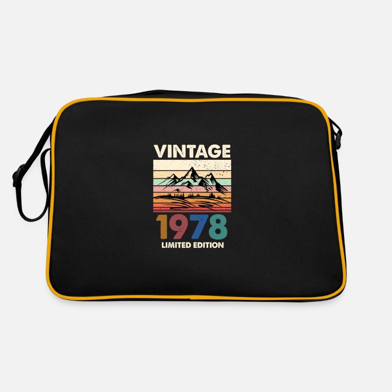 Millésime 1978 Bday né 1978 Bday Party Funny Sac Retro