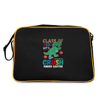 Prêt à écraser la maternelle 2034 Lust - Sac Retro - noir/or - Dos