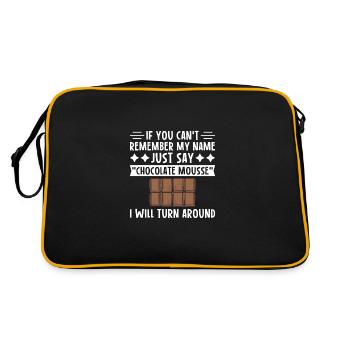 Remember my name Chocolate Mousse - Retro Bag - black/gold - Back