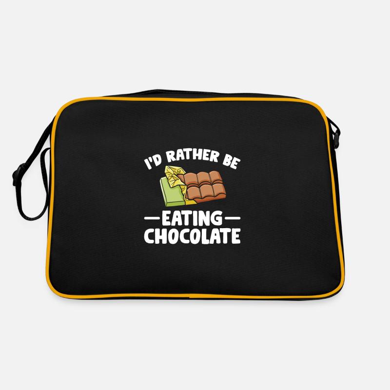 I would rather eat chocolate Retro Bag