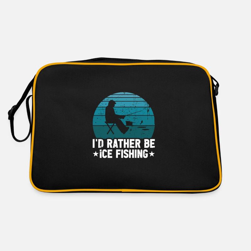 Je préfère pêcher sur glace Sac Retro