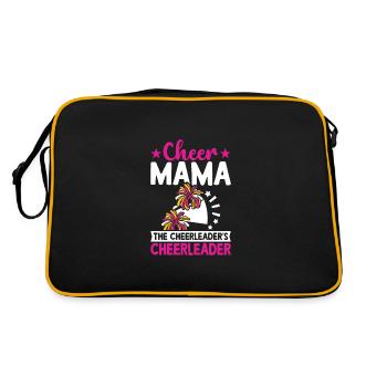Encouragez la maman des pom-pom girls de la pom-pom girl - Sac Retro - noir/or - Dos