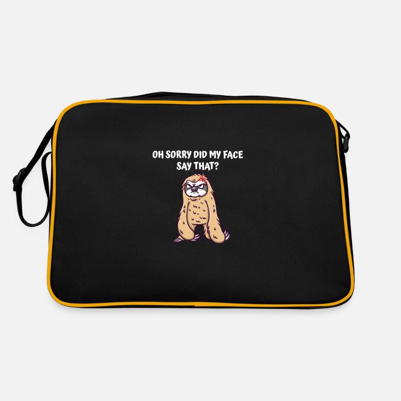 Oh, désolé, mon visage a ce drôle Sac Retro