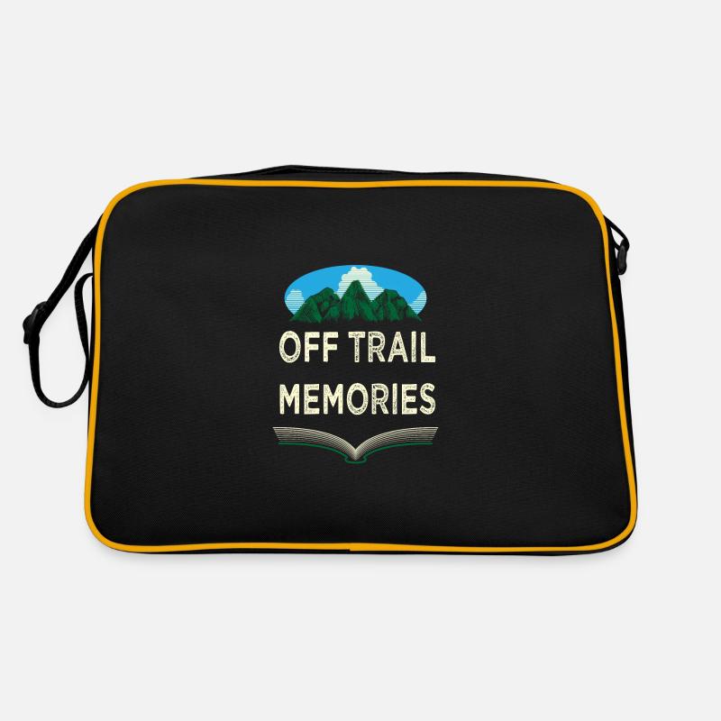 Off Trail Memories Wanderfreunde Wanderer Kumpel U Retro Bag