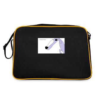 Let me do it for you - Sac Retro - noir/or - Dos