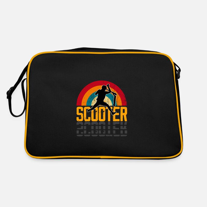 Scooter Retro Vintage Stuntscooter Stunt Roller Retro Bag