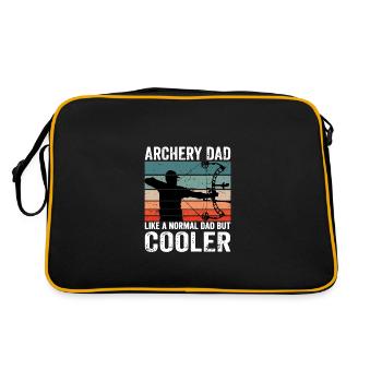 Bow and Arrow Archery Sport Archer S - Retro Bag - black/gold - Back