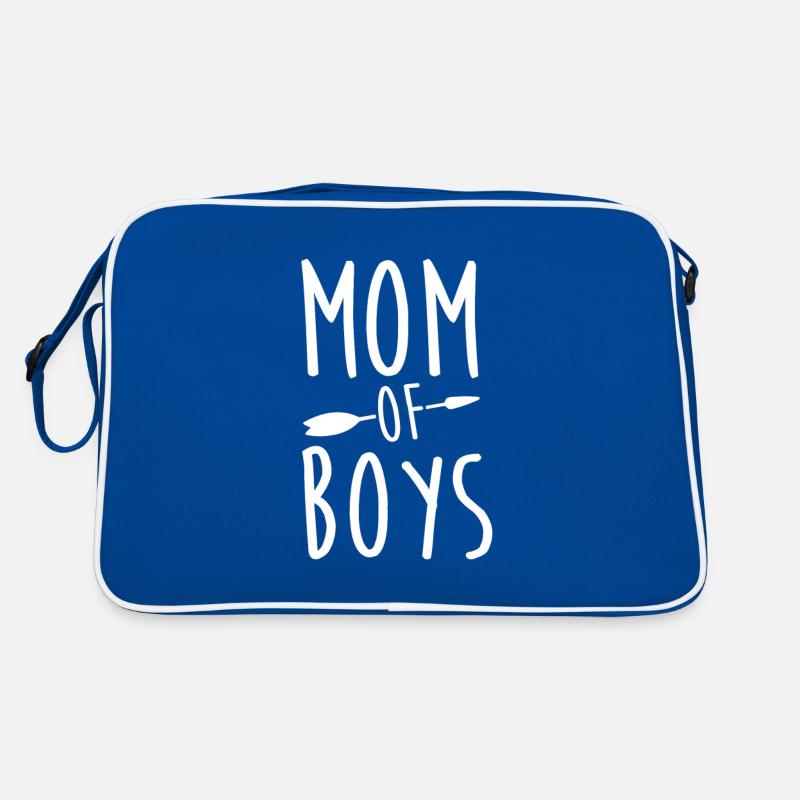 Mutter Mom Of Boys Mama Muttertag Geschenk Retro Tasche