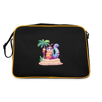 Vacances d’été de Wurm - Sac Retro - noir/or - Dos