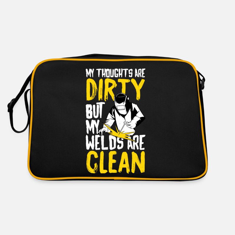welding welding Retro Bag