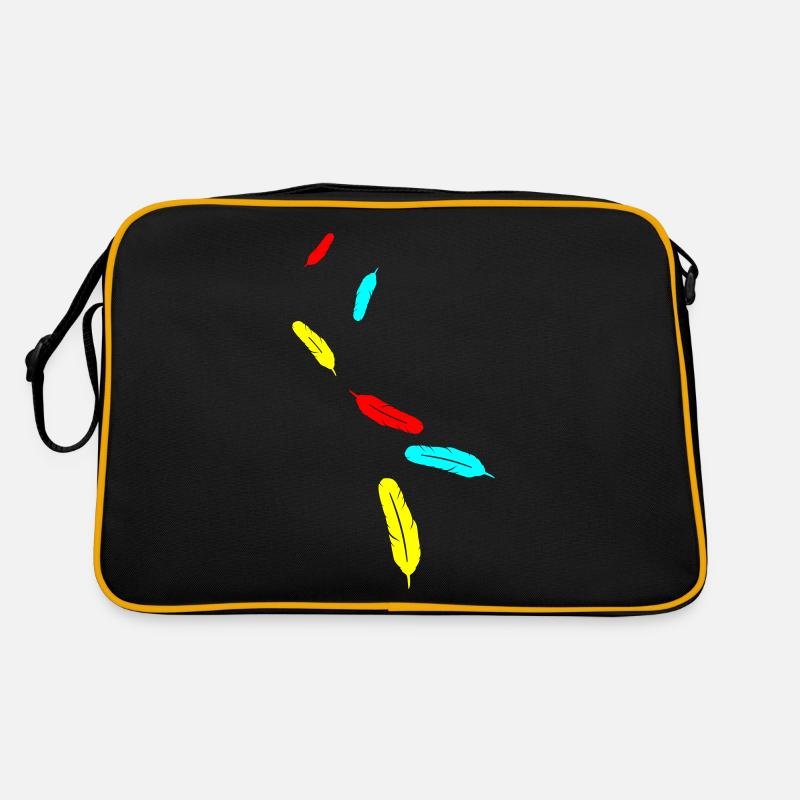 Symbole de plume Sac Retro