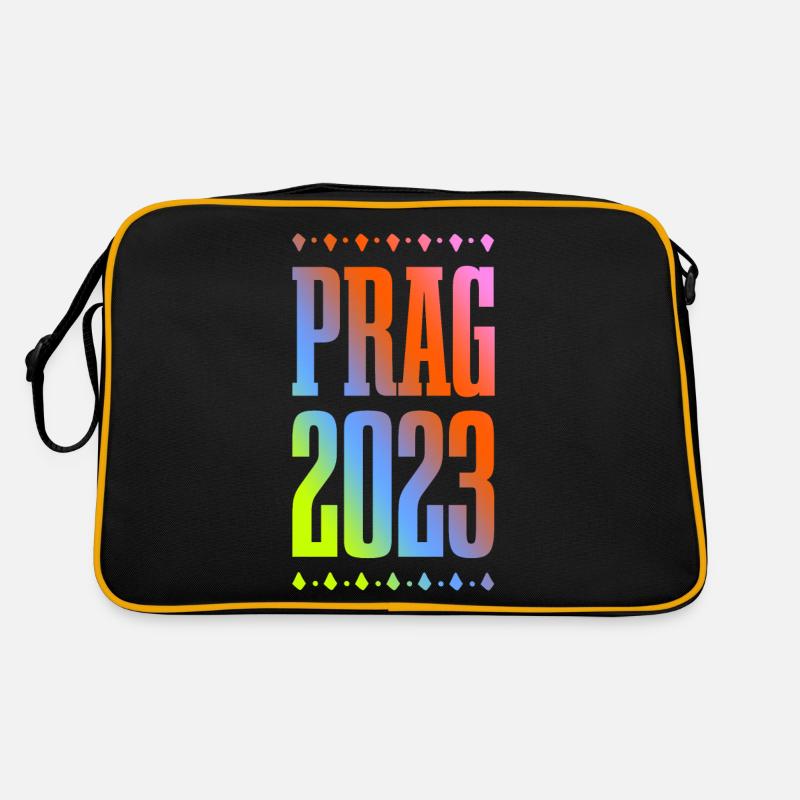 Prag 2023 Retro Tasche