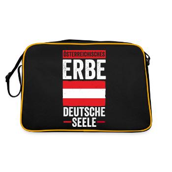 Austrians Austria - Retro Bag - black/gold - Back