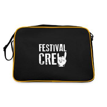 FESTIVAL CREW Party Music Célébration - Sac Retro - noir/or - Dos