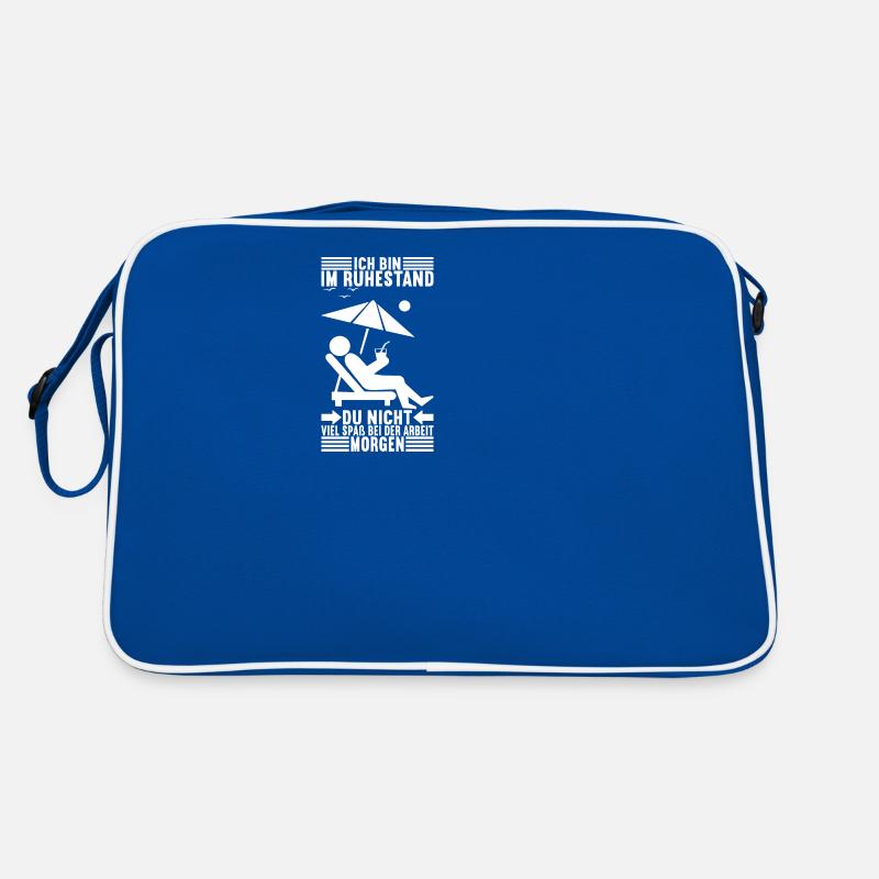 Rentner Rente Retro Tasche
