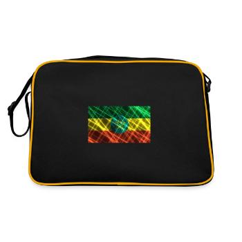 Ethiopia - Retro Bag - black/gold - Back