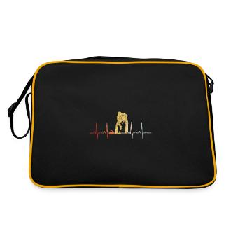 Curling sur glace Curling Heartbeat - Sac Retro - noir/or - Dos