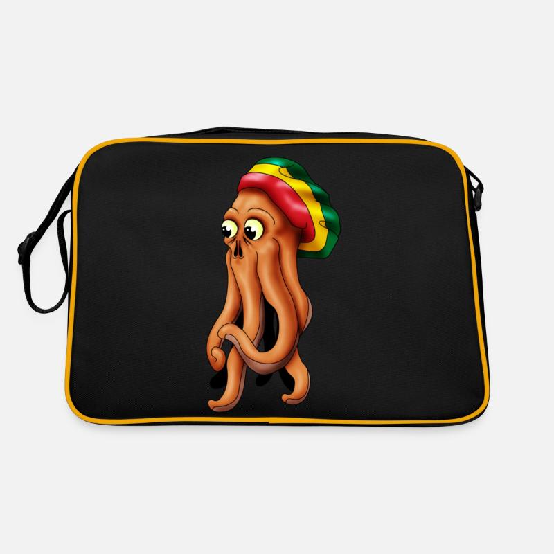 rasta squid cthuhlu Retro Bag