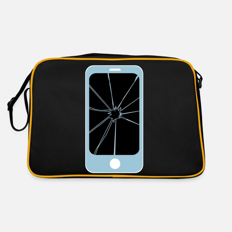 spider app - Sac Retro - noir/or