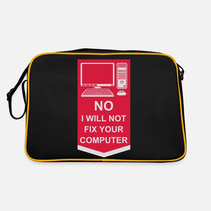 Ne pas réparer votre ordinateur Sac Retro