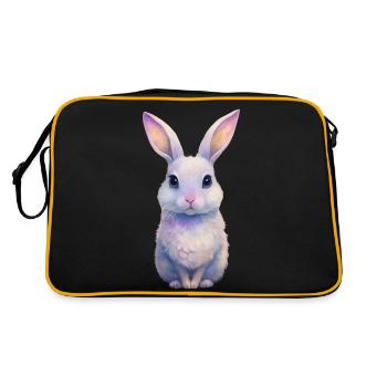 Cuterabbitrabbit - Retro Bag - black/gold - Back