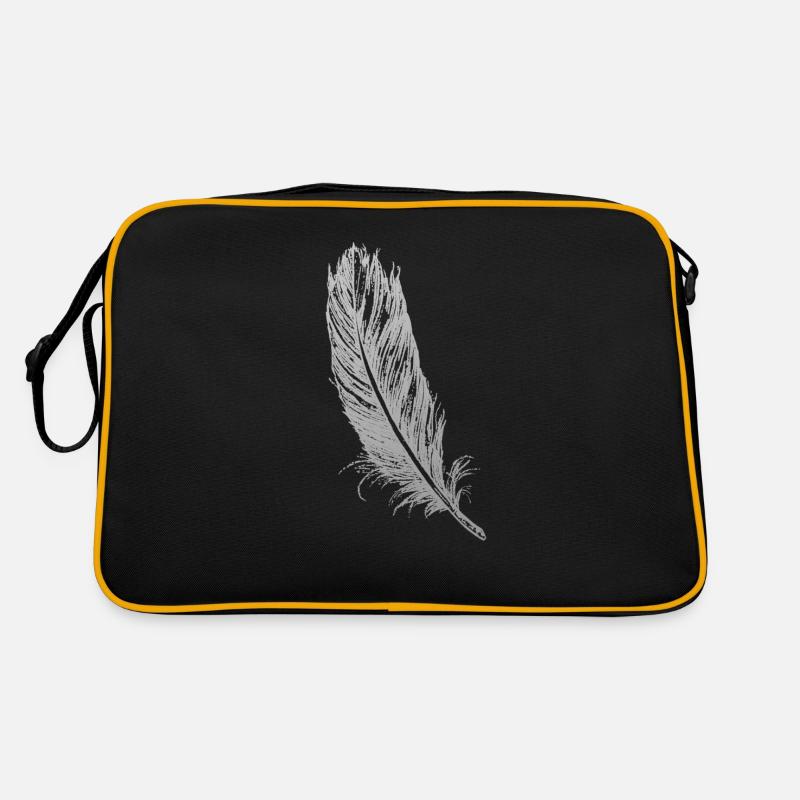 feder 2 Retro Tasche
