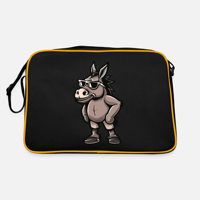 Esel Cool Comic Retro Tasche