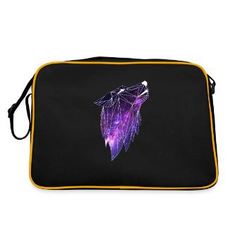 Géométrie Galaxiewolf - Sac Retro - noir/or - Dos