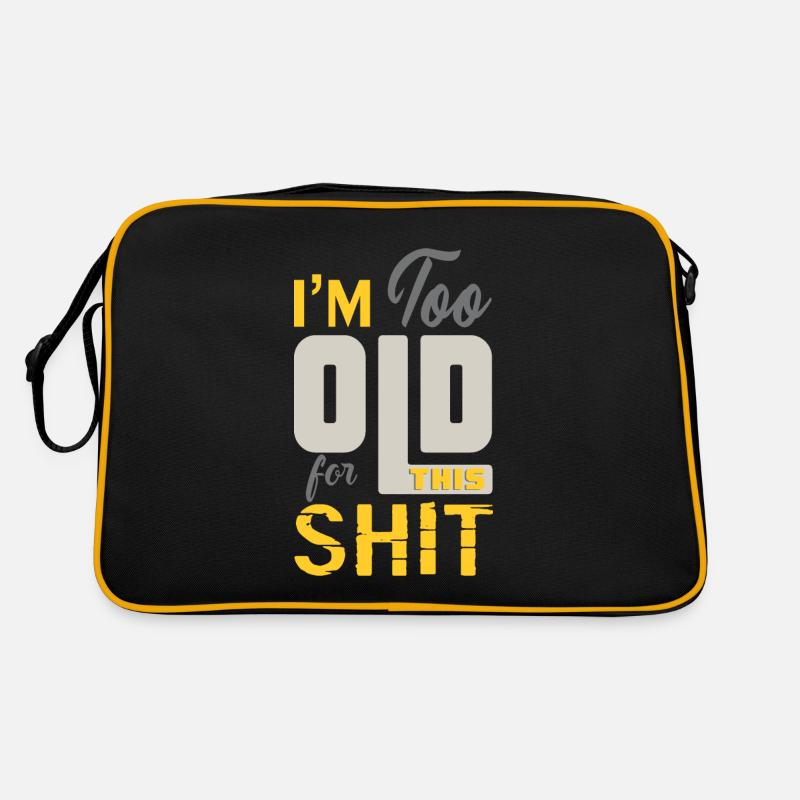 Old - Retro Bag - black/gold