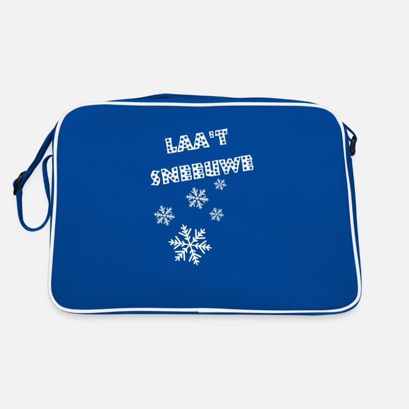 Antwerp dialect. Let it snow. Let it snow Retro Bag