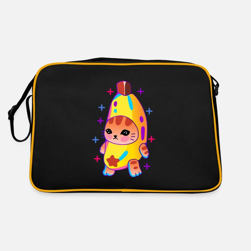 Costume de chat et de banane Sac Retro