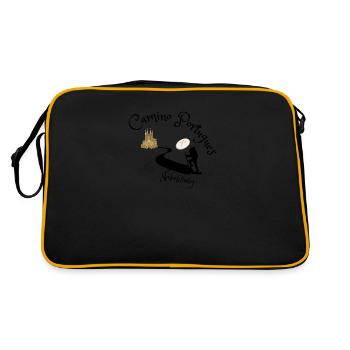 Camino de Santiago - Camino Português - Sac Retro - noir/or - Dos