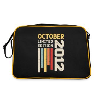 Octobre 2012 - Cadeau anniversaire Octobre 2012 - Sac Retro - noir/or - Dos