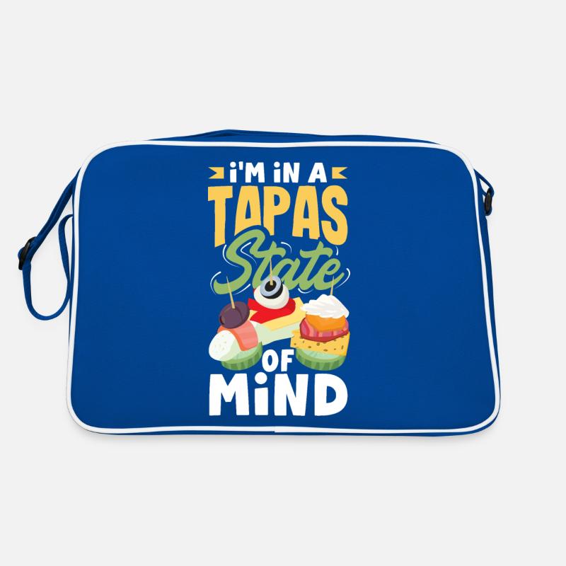 Conception de tapas pour un amateur de cuisine espagnole avec Sac Retro