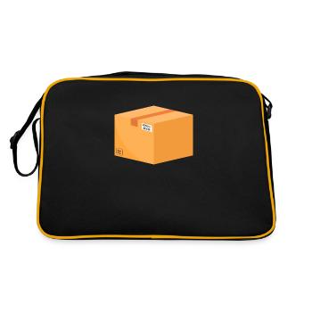 Package Order - Retro Bag - black/gold - Back
