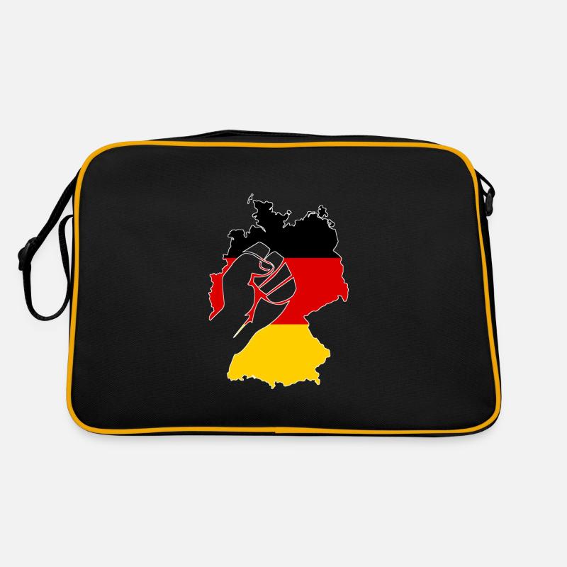 Germany FRG flag Federal Republic gift Ger Retro Bag