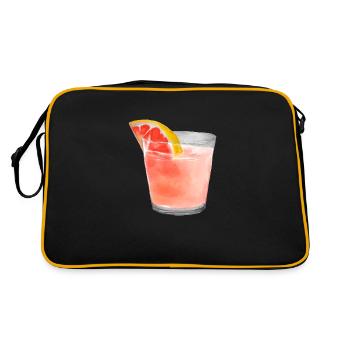 Cocktail d’été - Sac Retro - noir/or - Dos